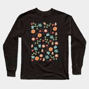 Flowers pattern Long Sleeve T-Shirt